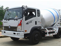 重汽王牌4方攪拌車圖片